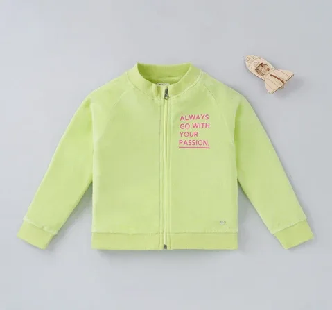 Girls Printed Jacket