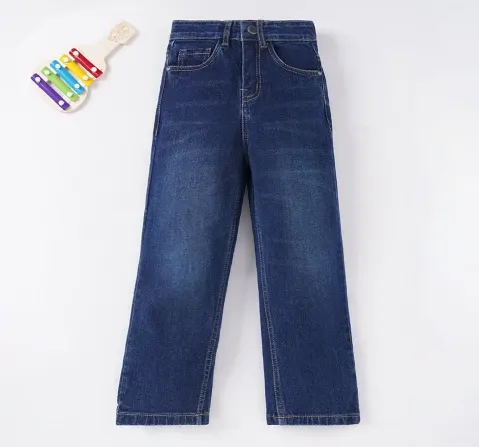 Girls Solid Jeans