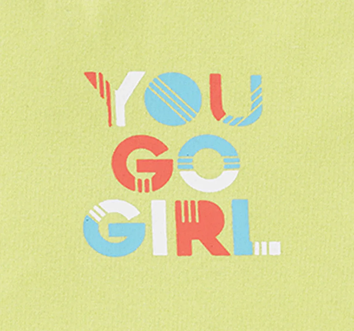 Girls Solid Sweatshirt With Kangaroo Pockets