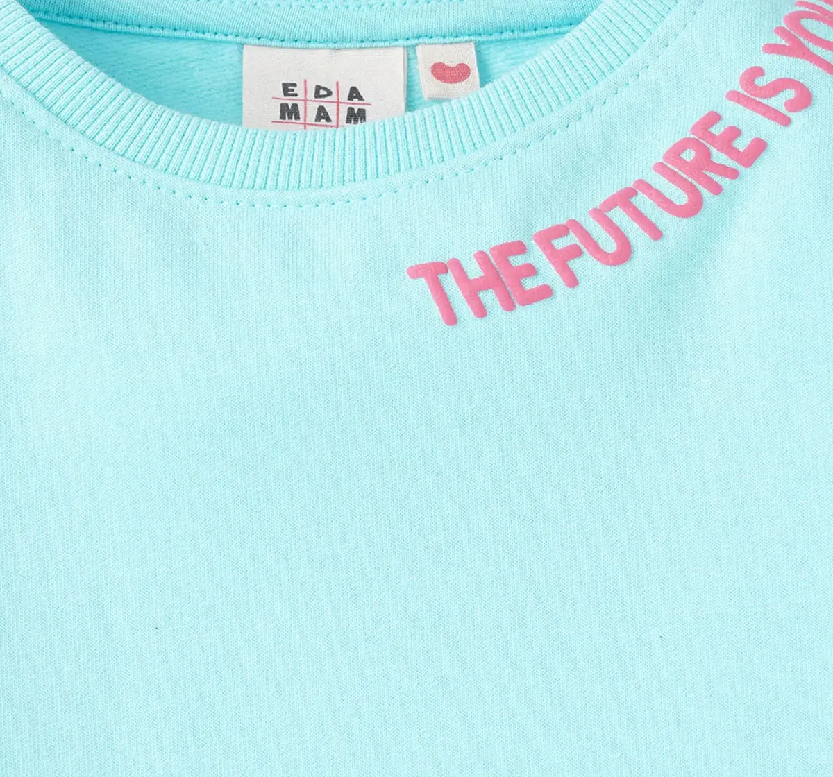 Girls Basic Printed Sweatshirt