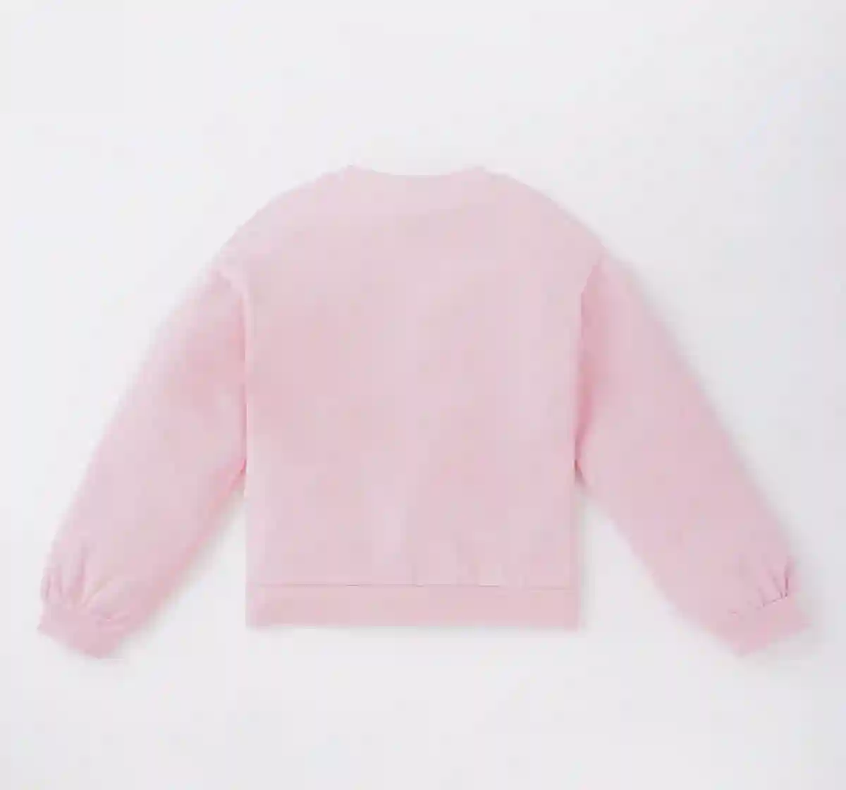 Girls Balloon Sleeves Sweatshirt