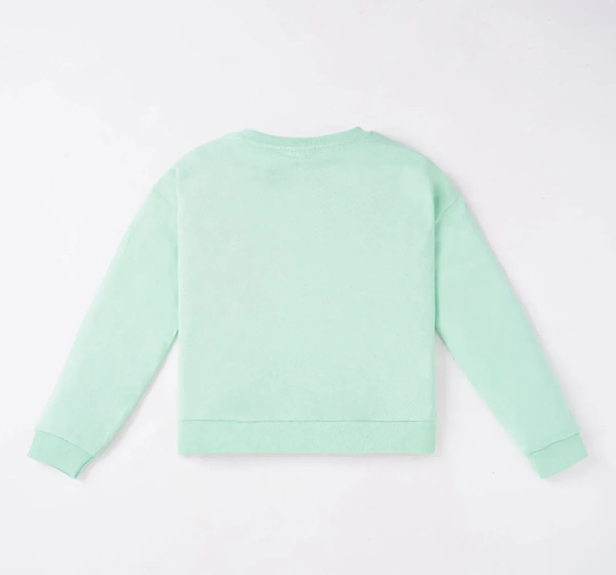 Girls Balloon Sleeves Sweatshirt