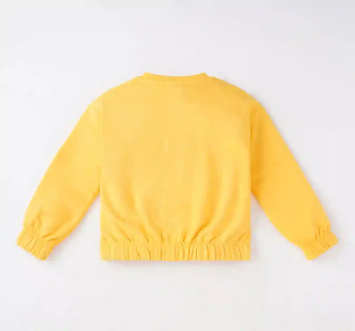 Girls Zipper Sweatshirt With Elasticated Waist