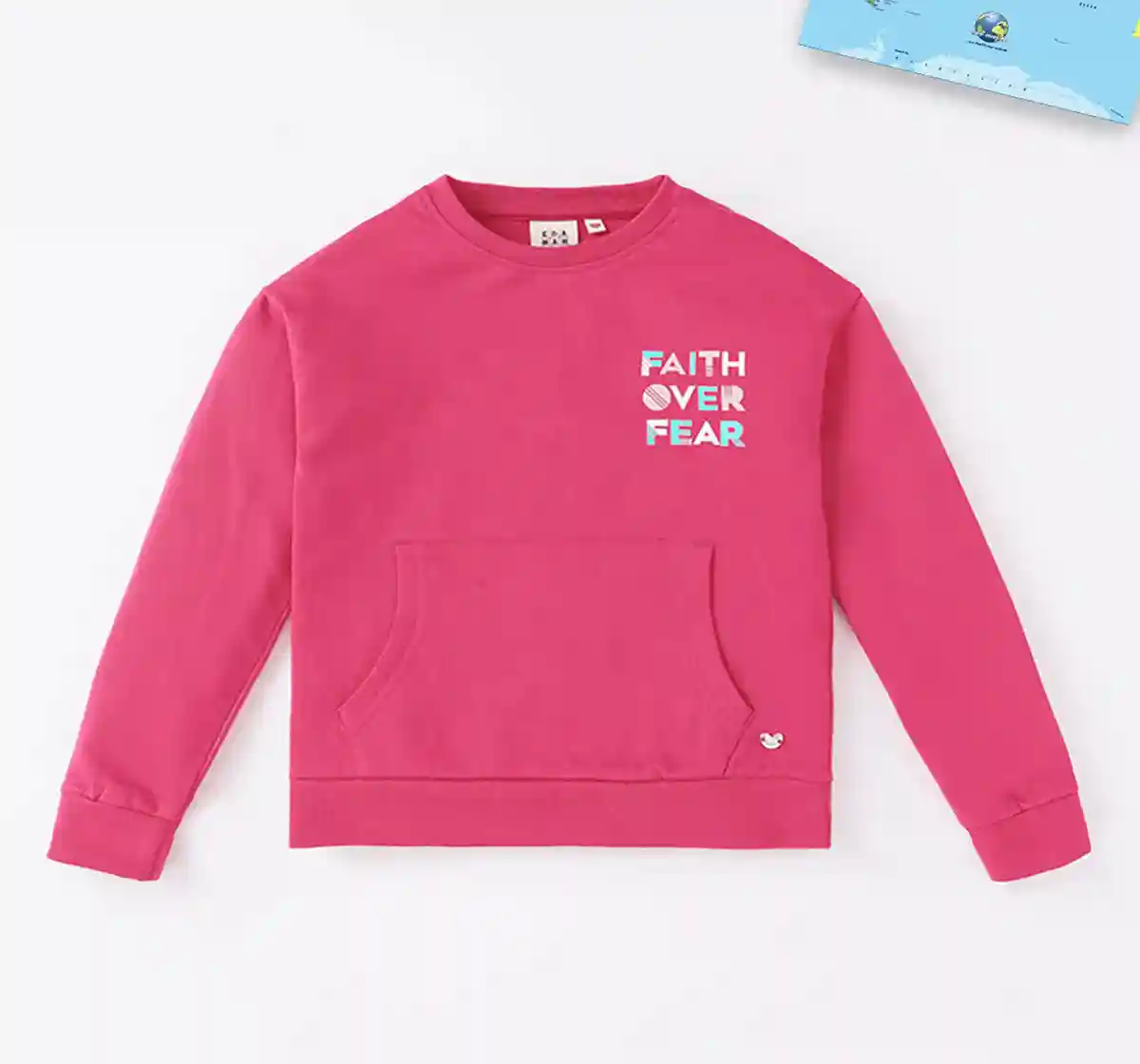 Girls Solid Sweatshirt