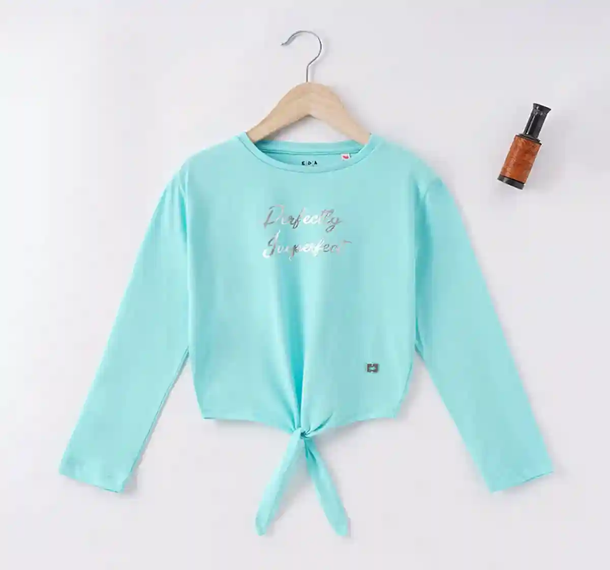 Girls Tie Up Knotted Tshirt