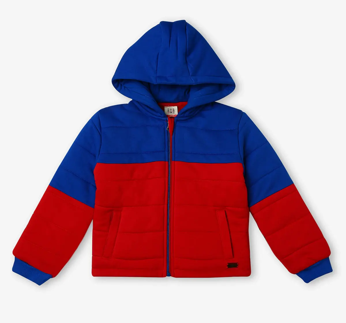 Knit Colorblock Jacket