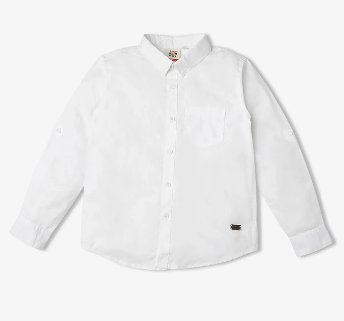 Full Sleeves Solid Shirt And Waist Coat