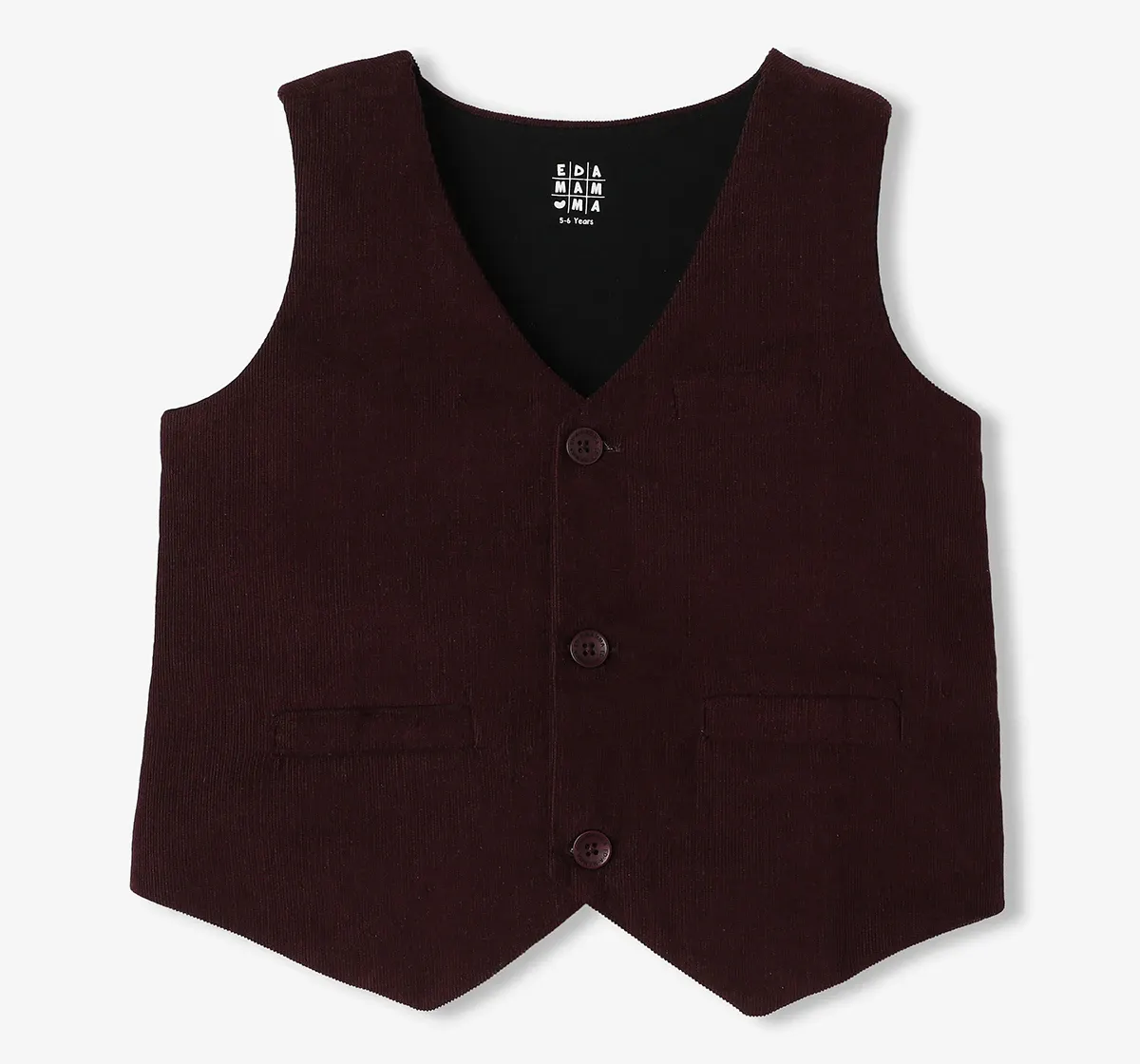 Full Sleeves Solid Shirt And Waist Coat