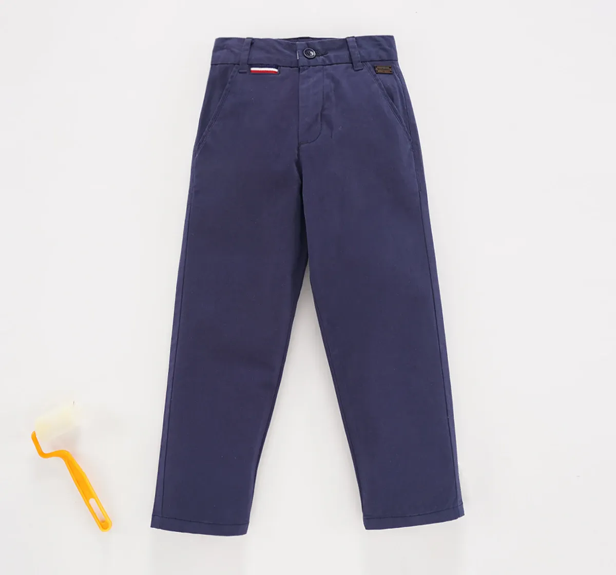 Solid Cotton Trouser