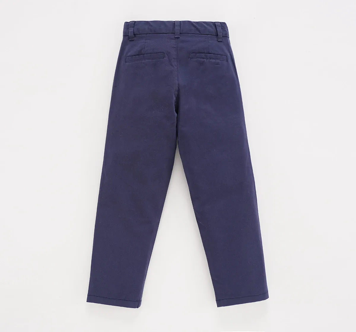Solid Cotton Trouser