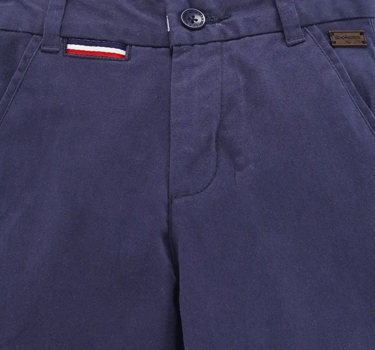 Solid Cotton Trouser