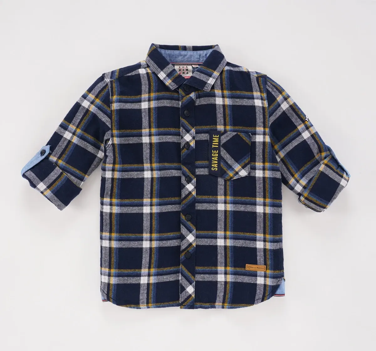 Full Sleeves Yarn Dyed Checks Shirt
