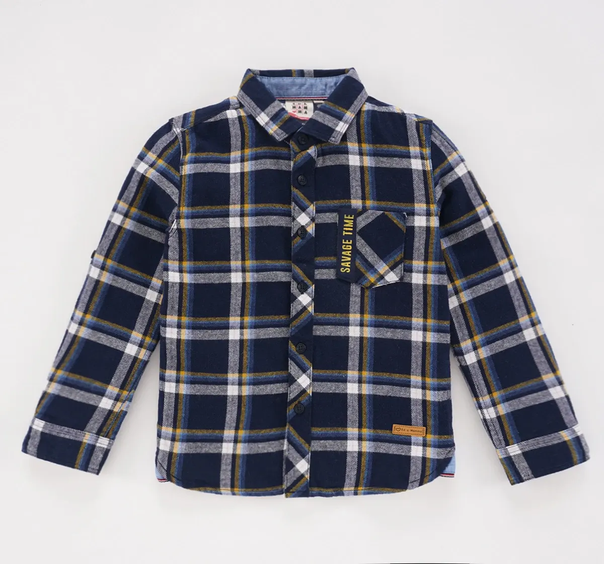 Full Sleeves Yarn Dyed Checks Shirt