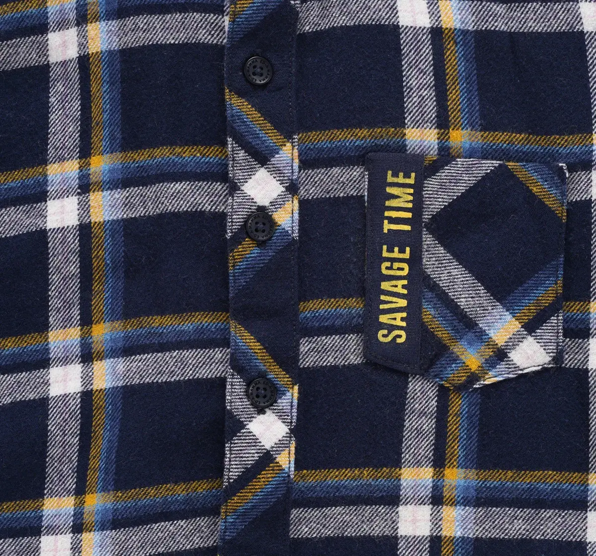 Full Sleeves Yarn Dyed Checks Shirt