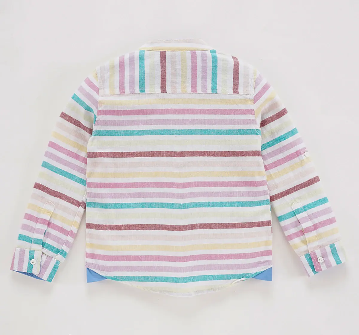 Full Sleeves Multicolour Stripe Shirt