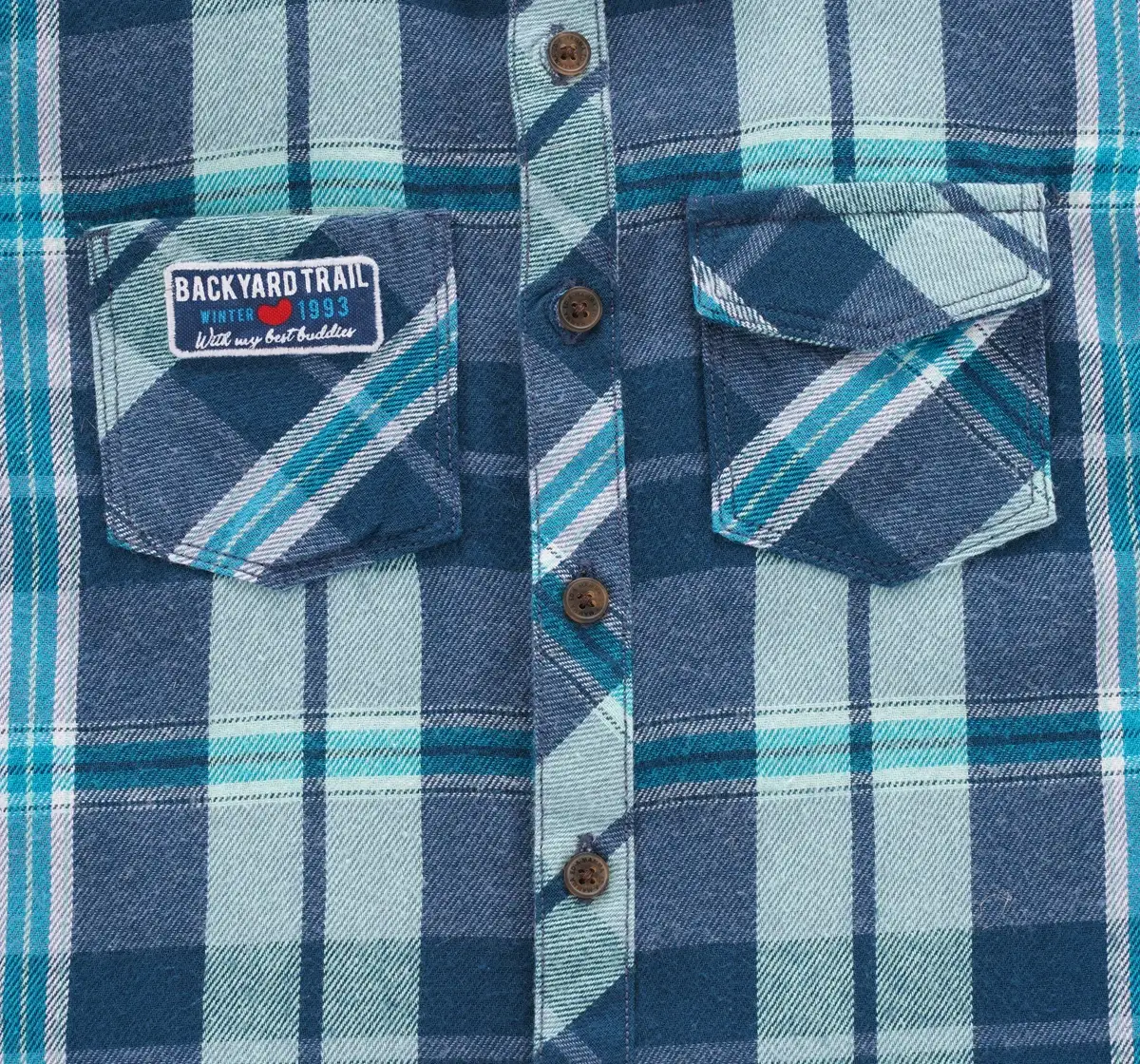 Full Sleeves Yarn Dyed Checks Shirt