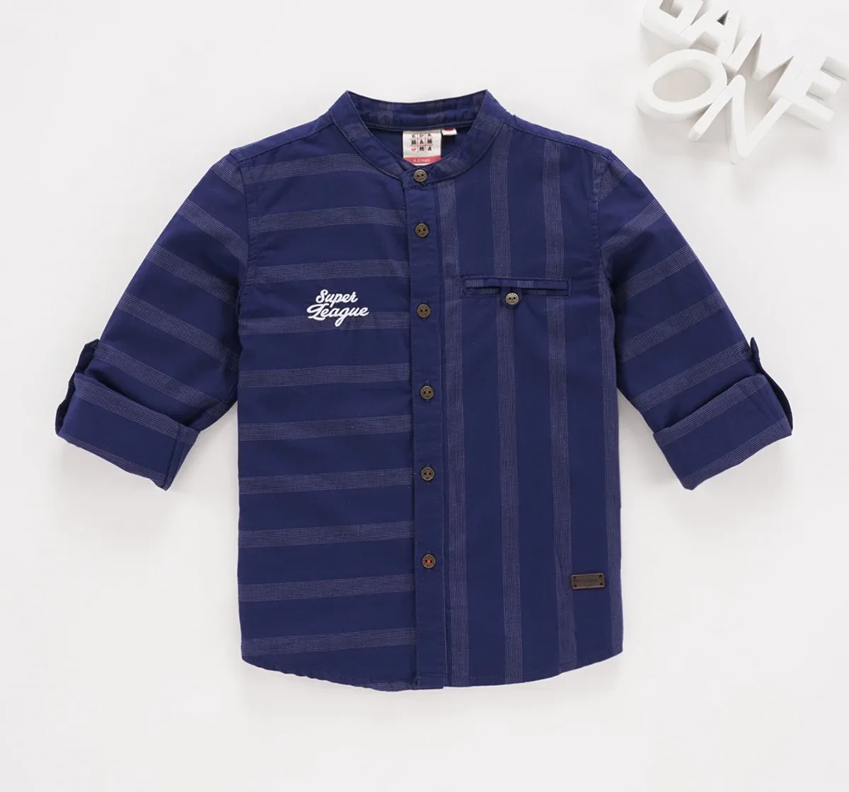 Full Sleeves Stripes Shirt