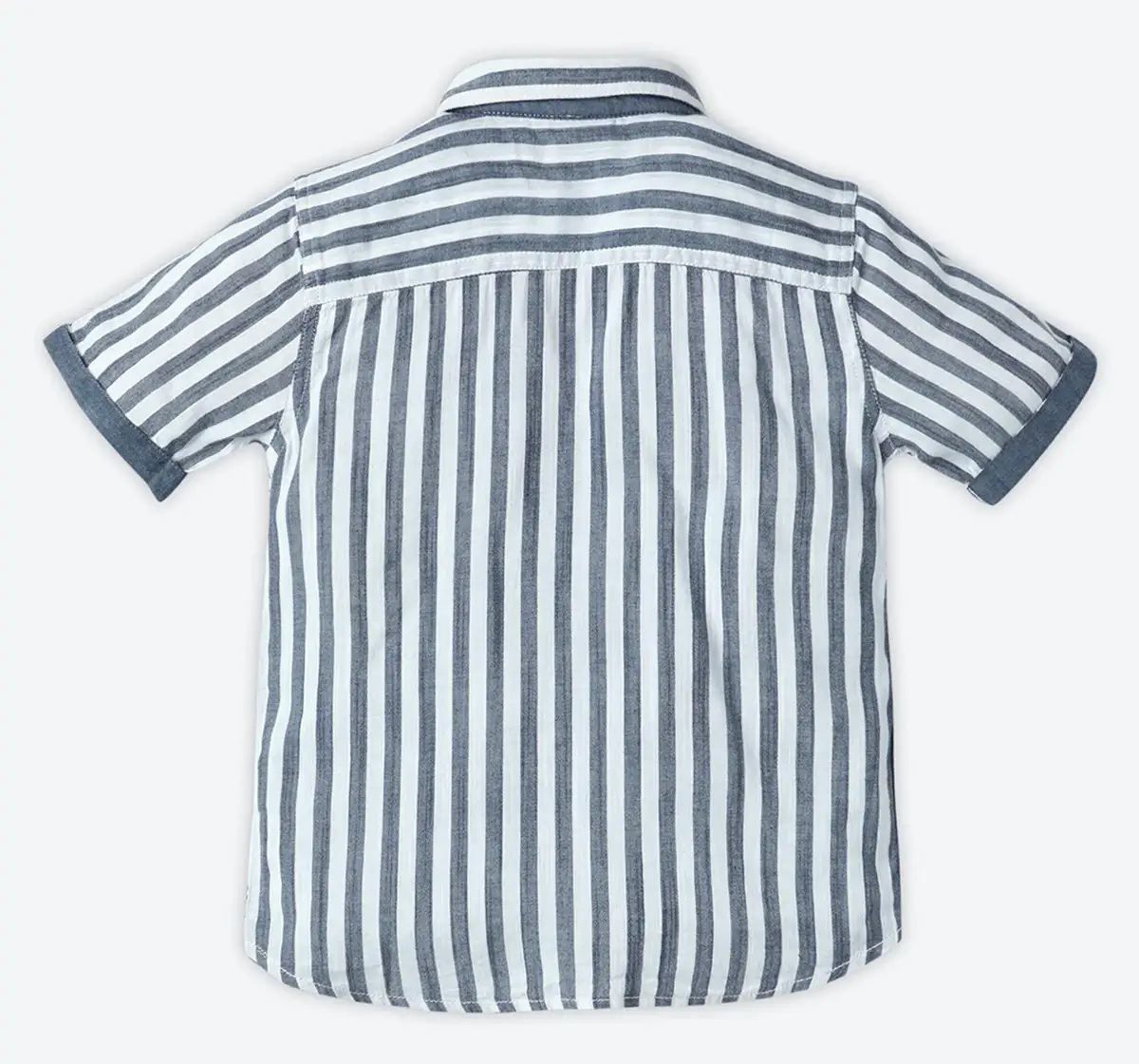 Half Sleeves Stripes Shirt