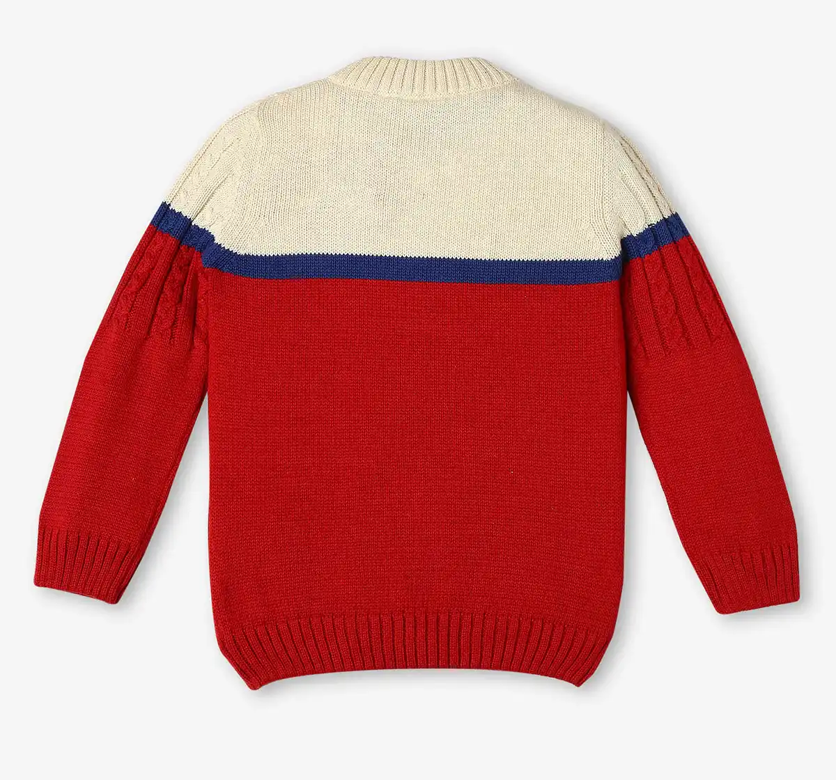 Full Sleeves Colour Block Sweater