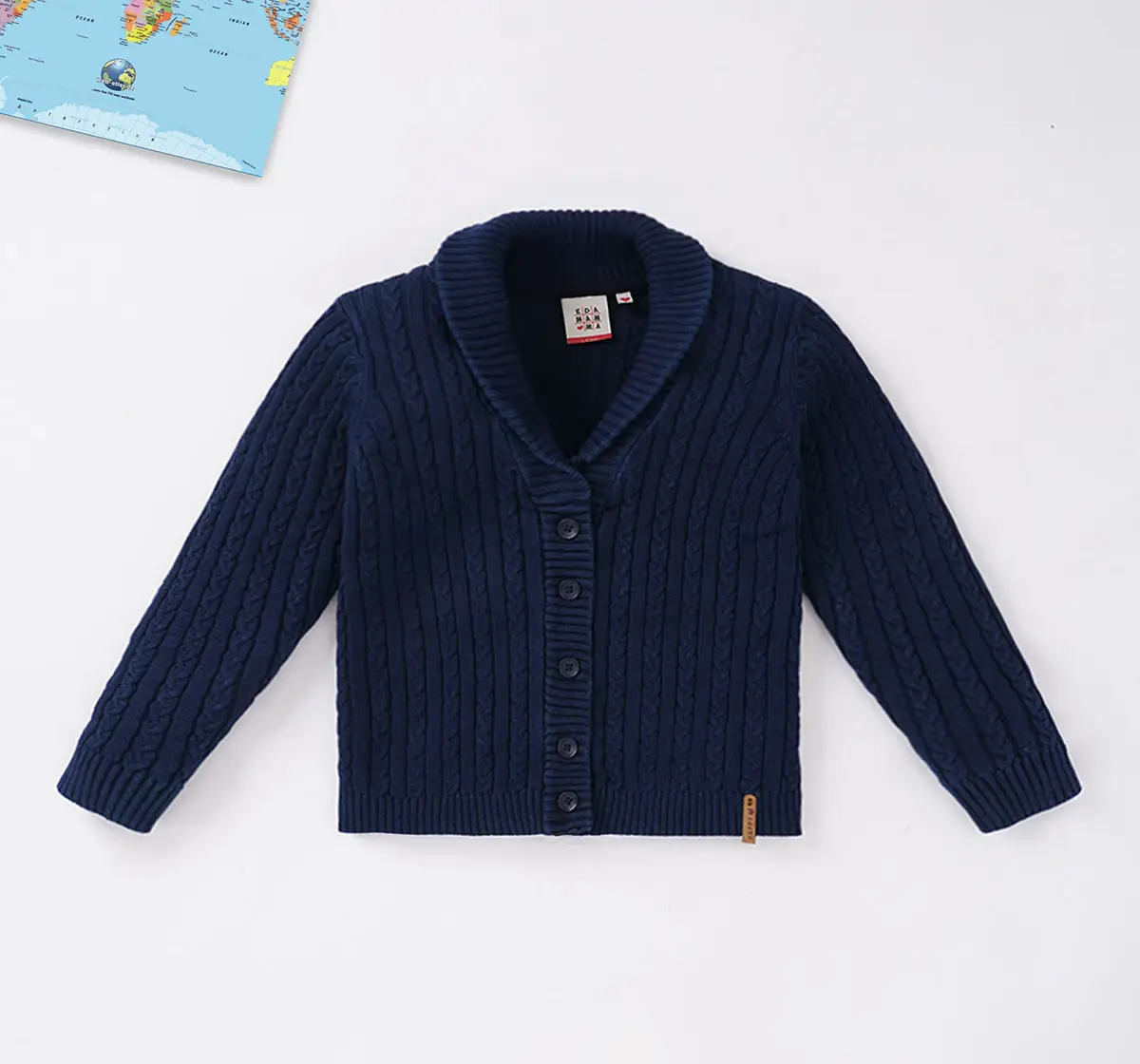 Shawl Neck Full Sleeves Sweater