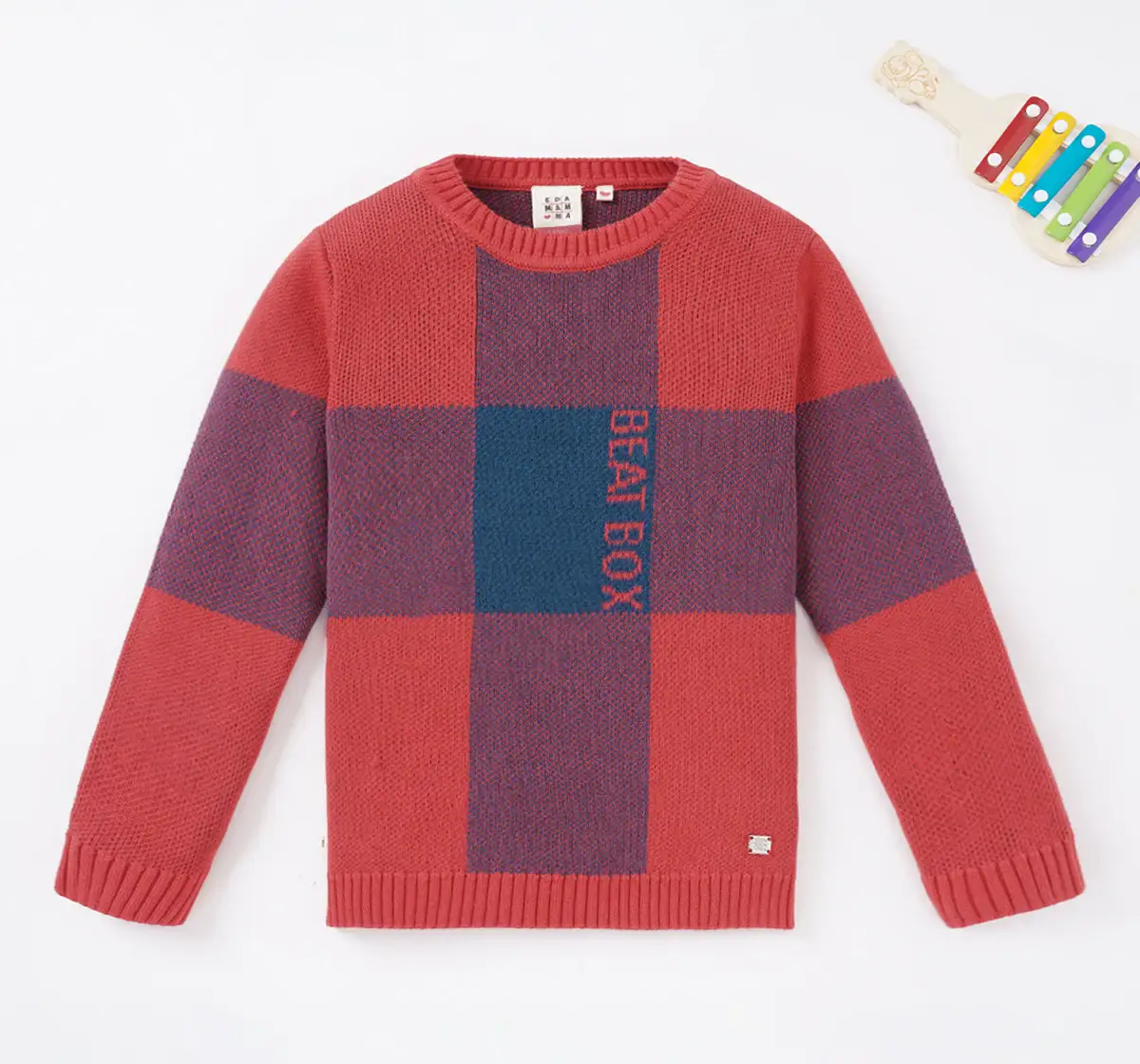 Full Sleeves Sweater With Jacquard