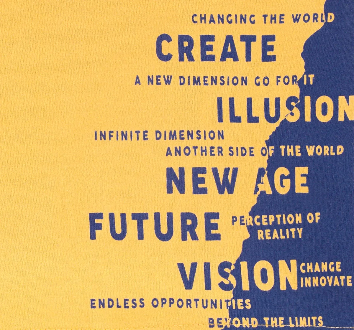 Half Sleeves Mock Layered T-Shirt