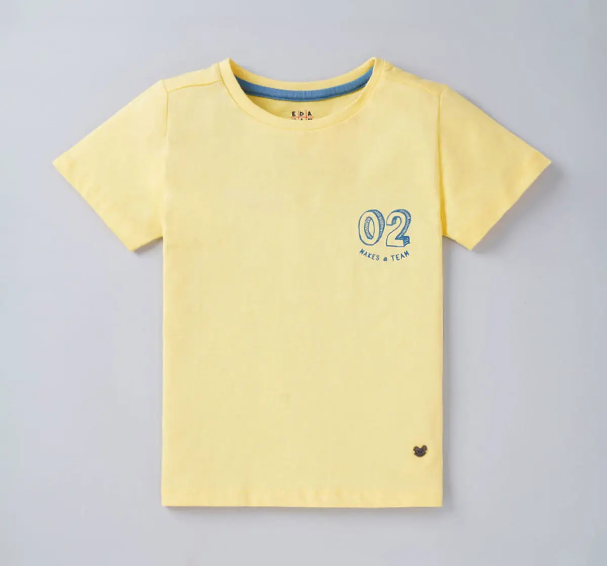 Half Sleeves Crew Neck T-Shirt