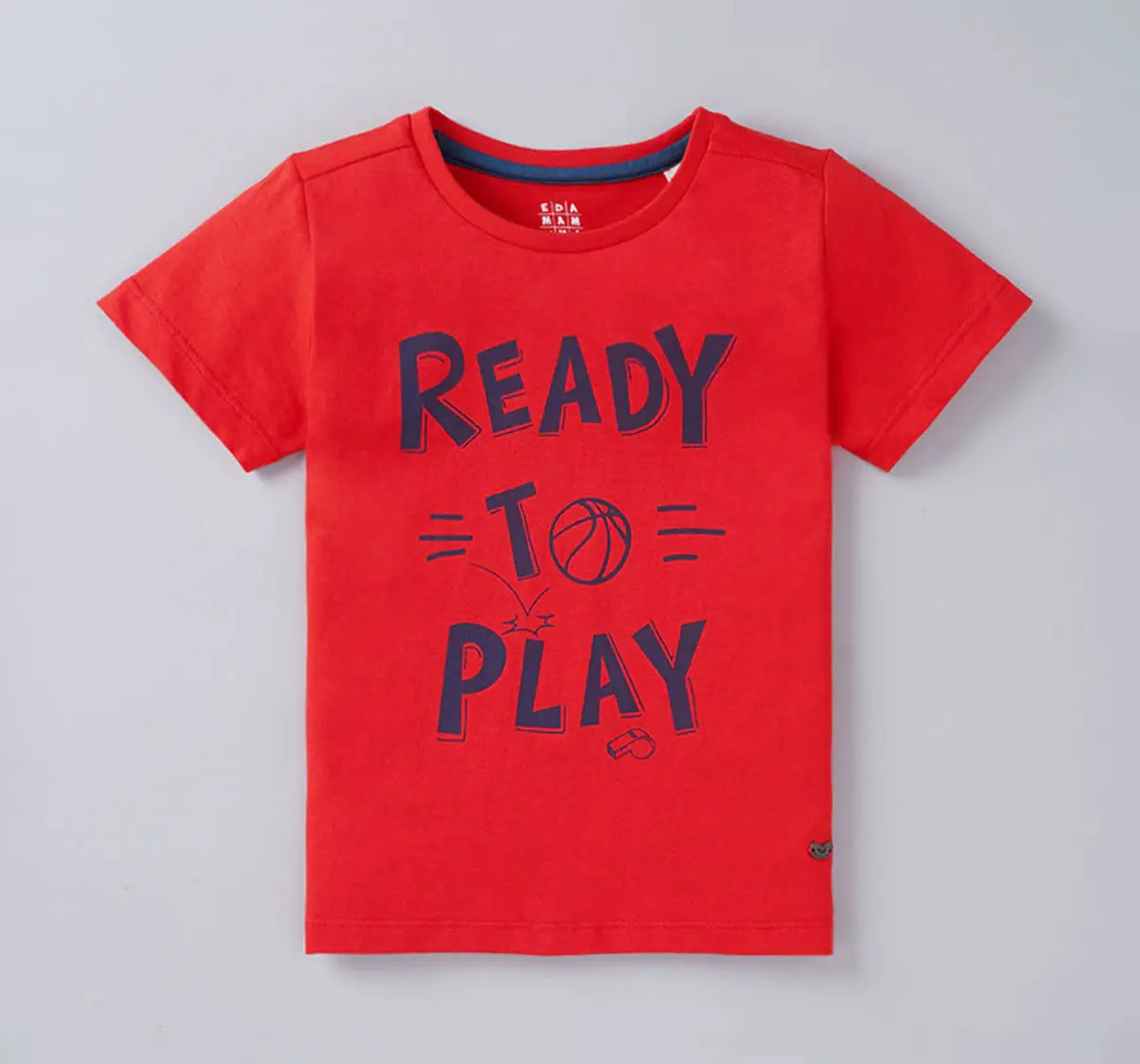 Half Sleeves Crew Neck T-Shirt