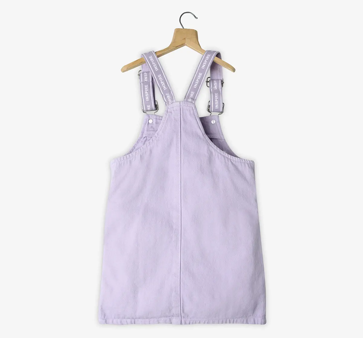Girls Dungaree Dress with Tee