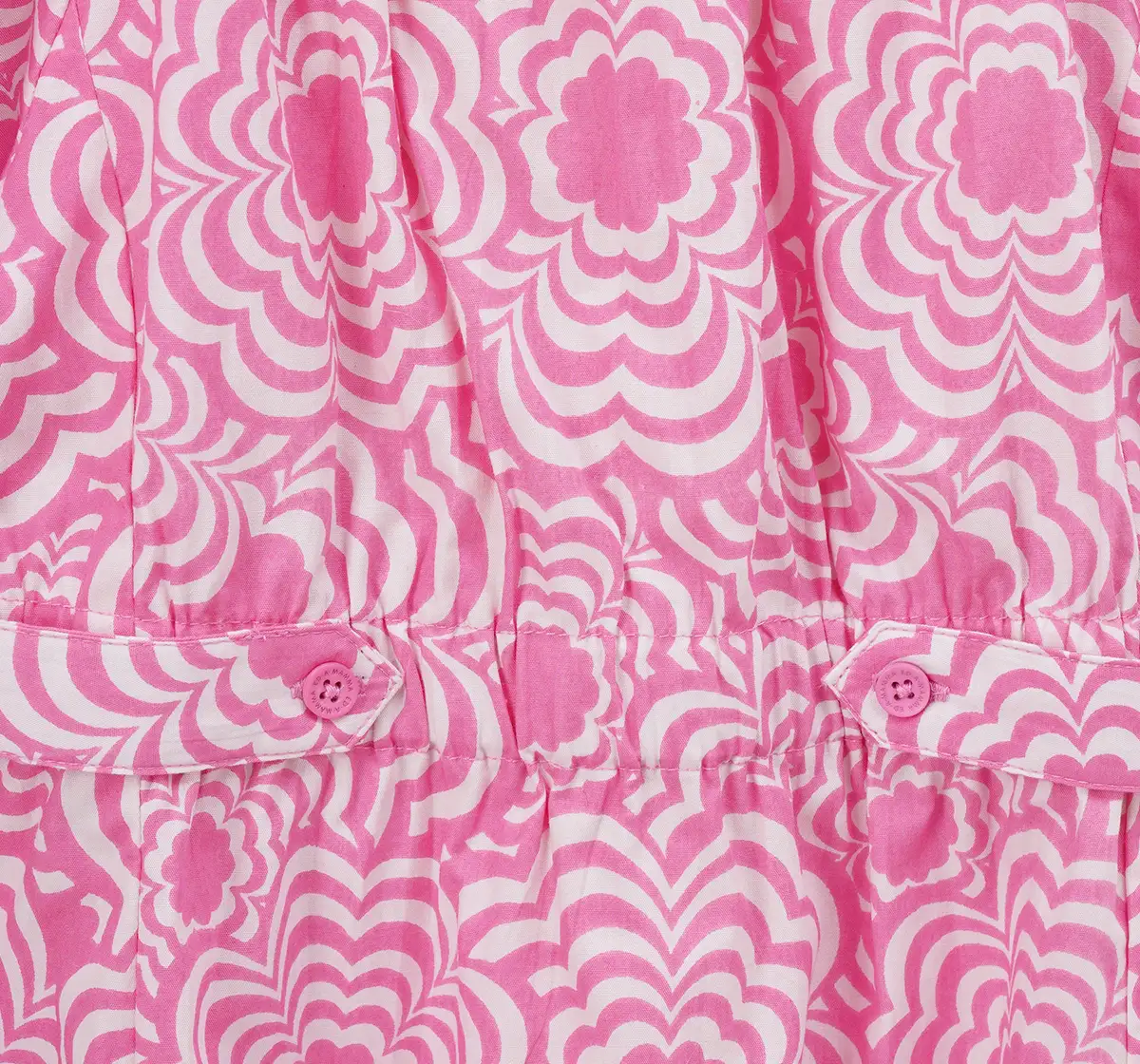 Girls Geometric Print Dress