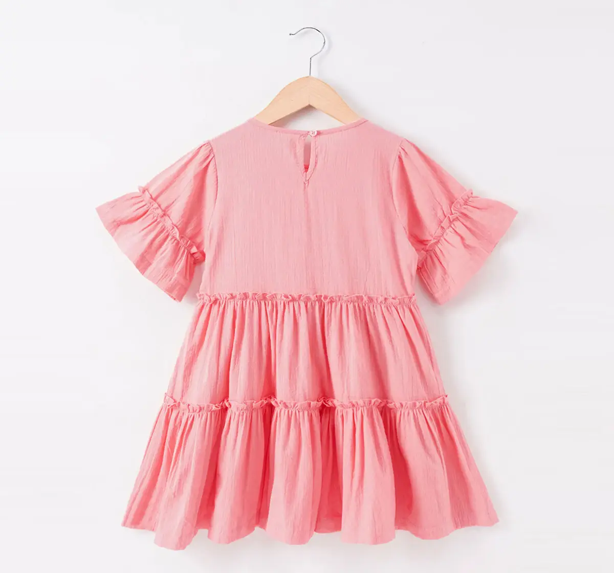 Girls Floral Embroidered Dress