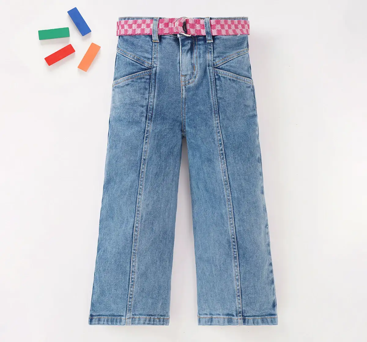 Girls Straight Fit Jeans
