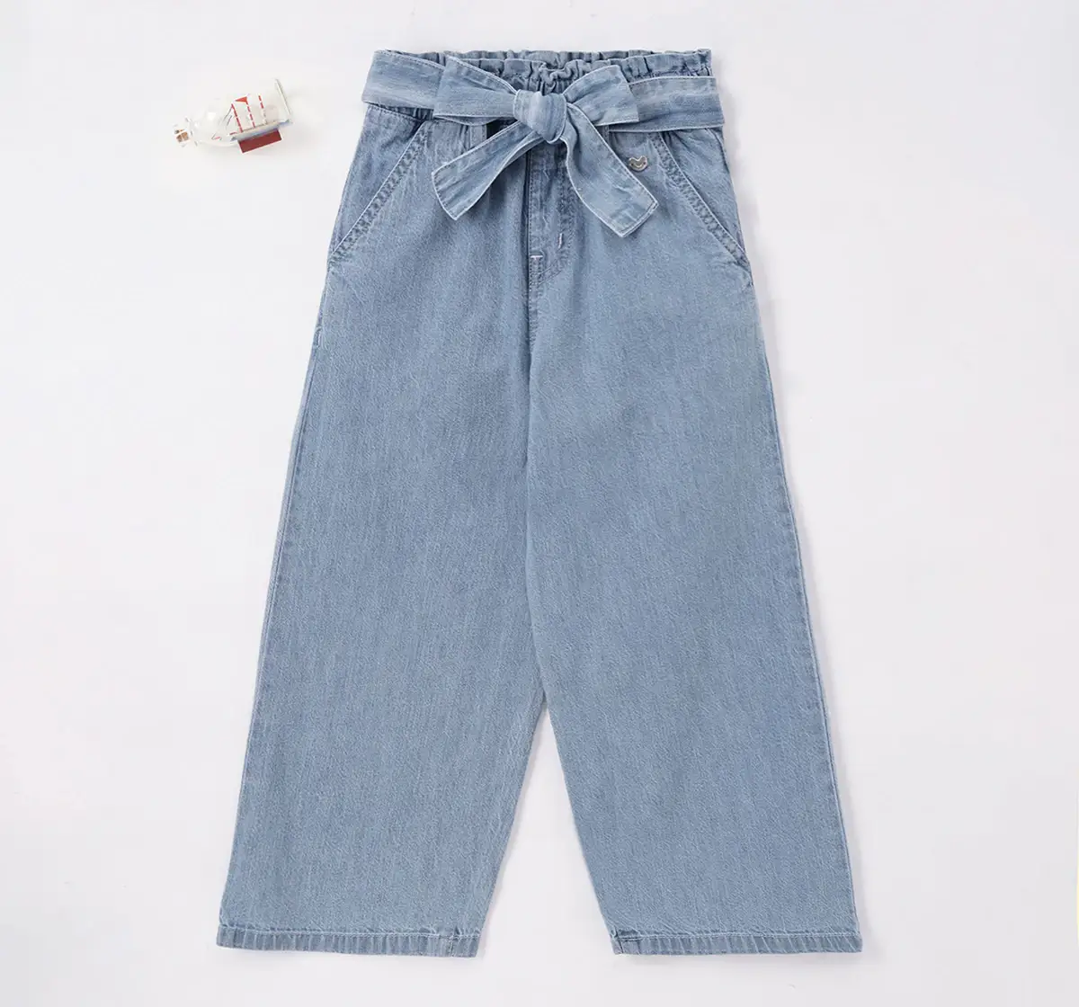 Girls Tie Up Pants