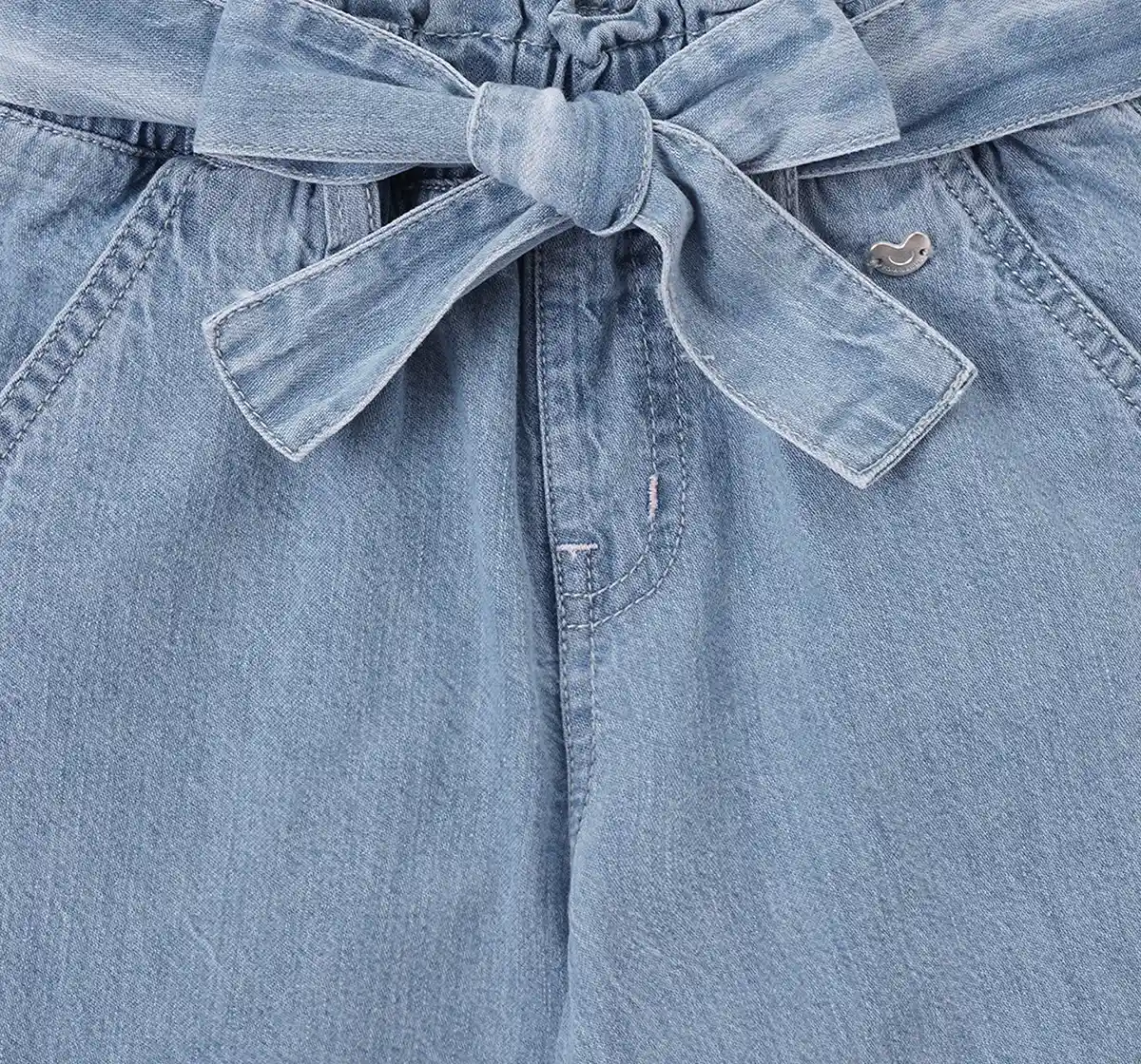 Girls Tie Up Pants