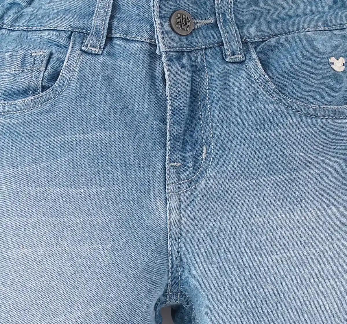 Girls Slim Fit Denim Jeans