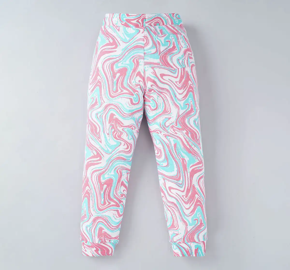 Girls Marble Print Jogger