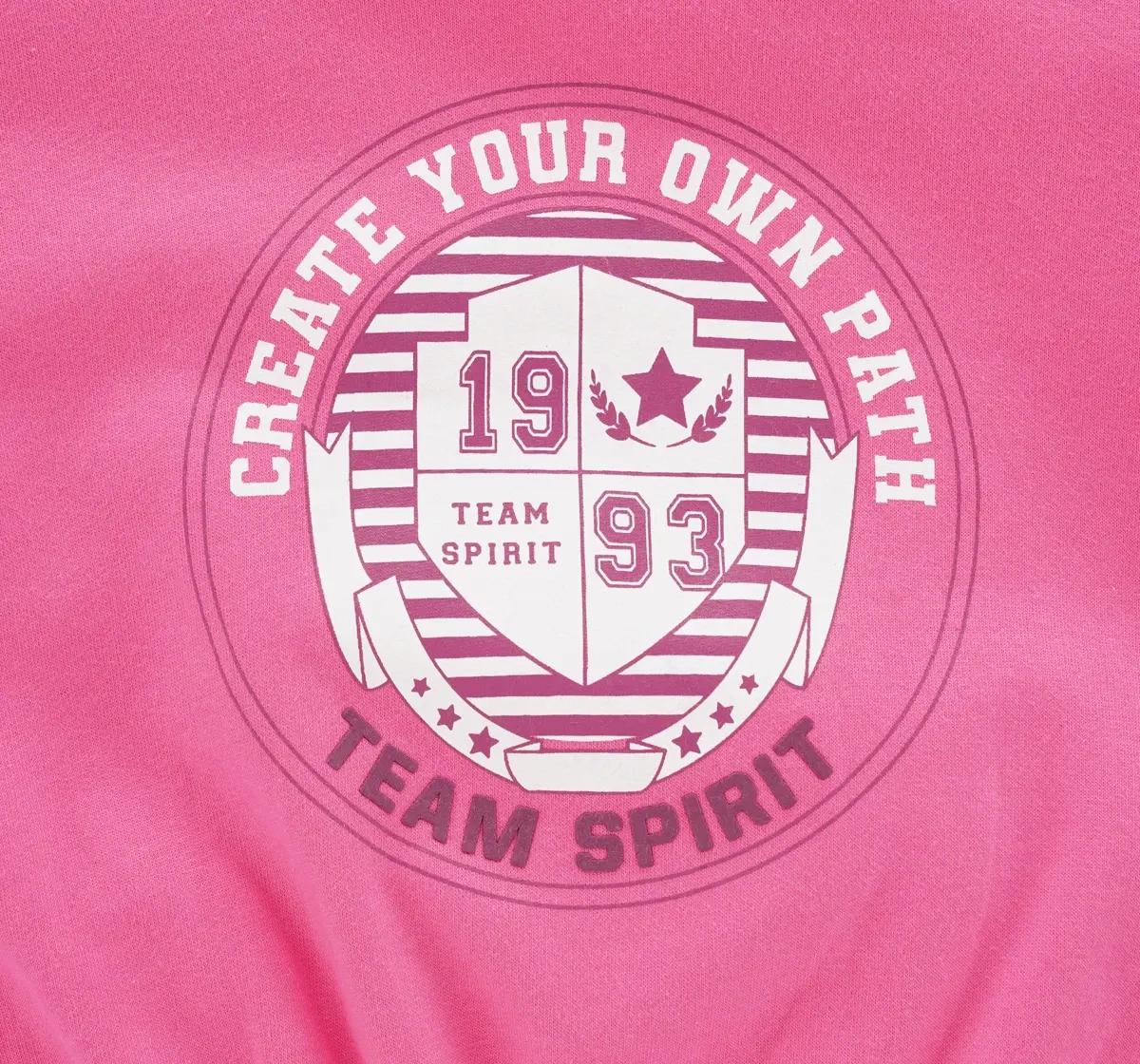 Girls Printed Full Sleeves Hoodie
