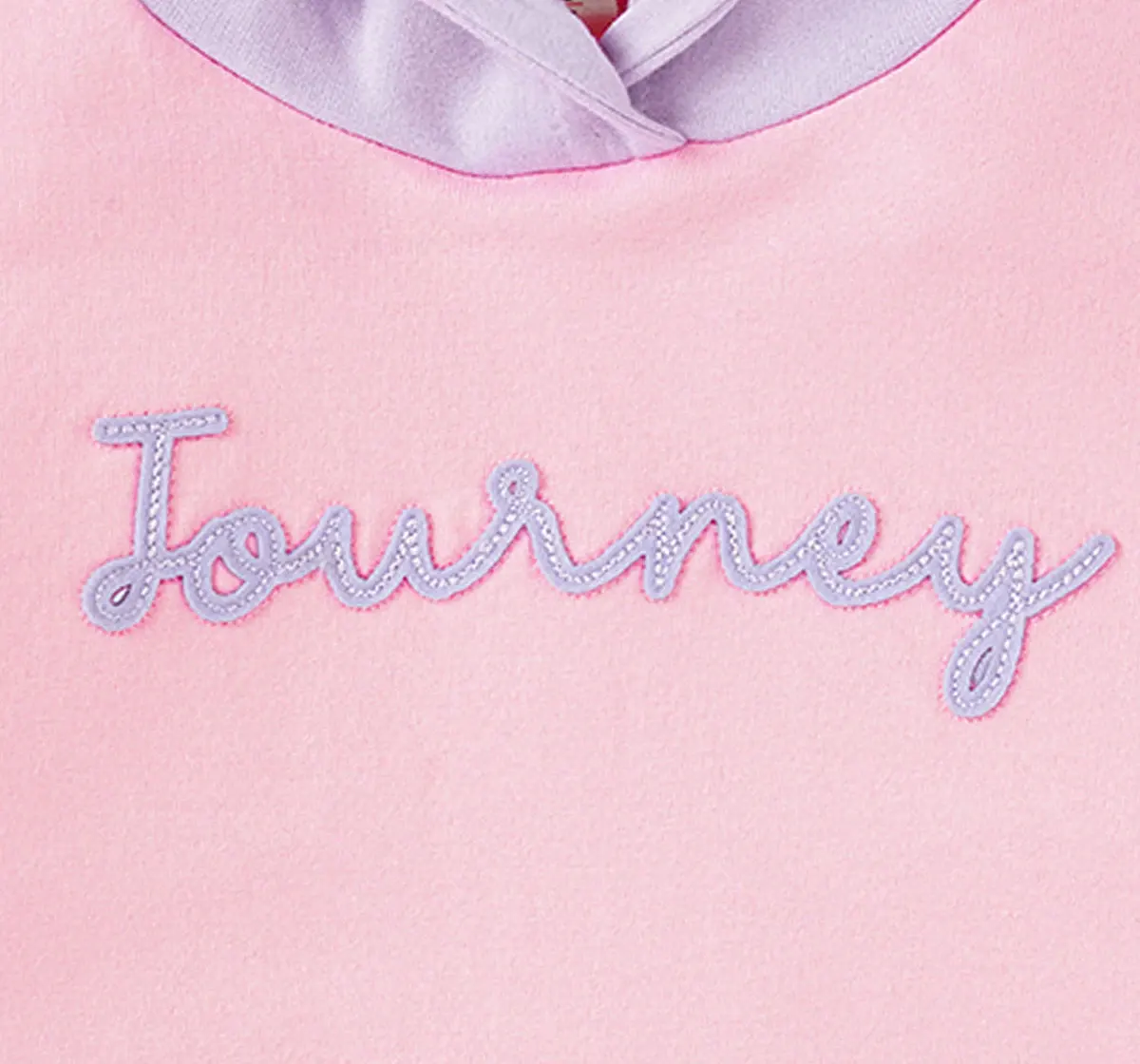 Colour-Block Hoodie With Applique