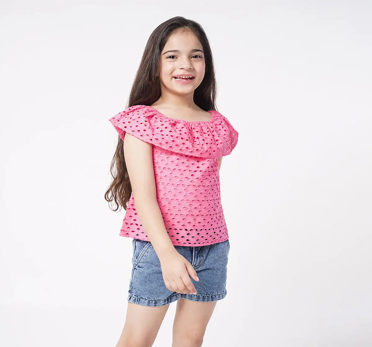 Girls Off Shoulder Top