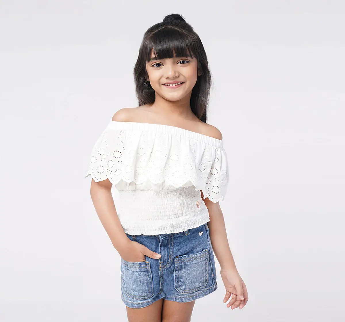 Girls Smocked Top