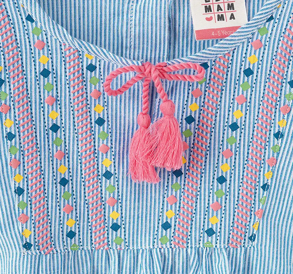 Embroidered Panel Top