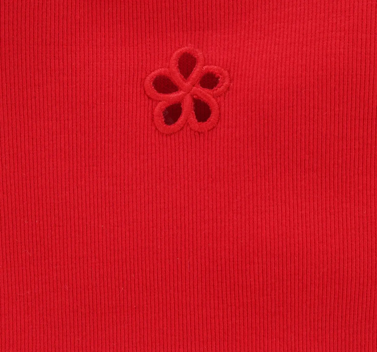 Girls Full Sleeves Rib T-Shirt