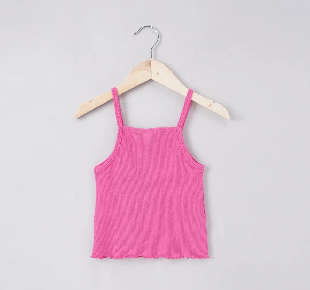 Girls Embroidered Overlap Tee