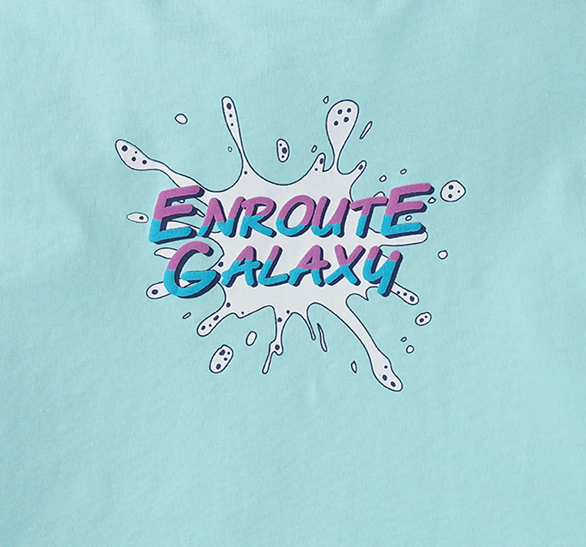 Half Sleeves Boxy Fit Printed T-Shirt