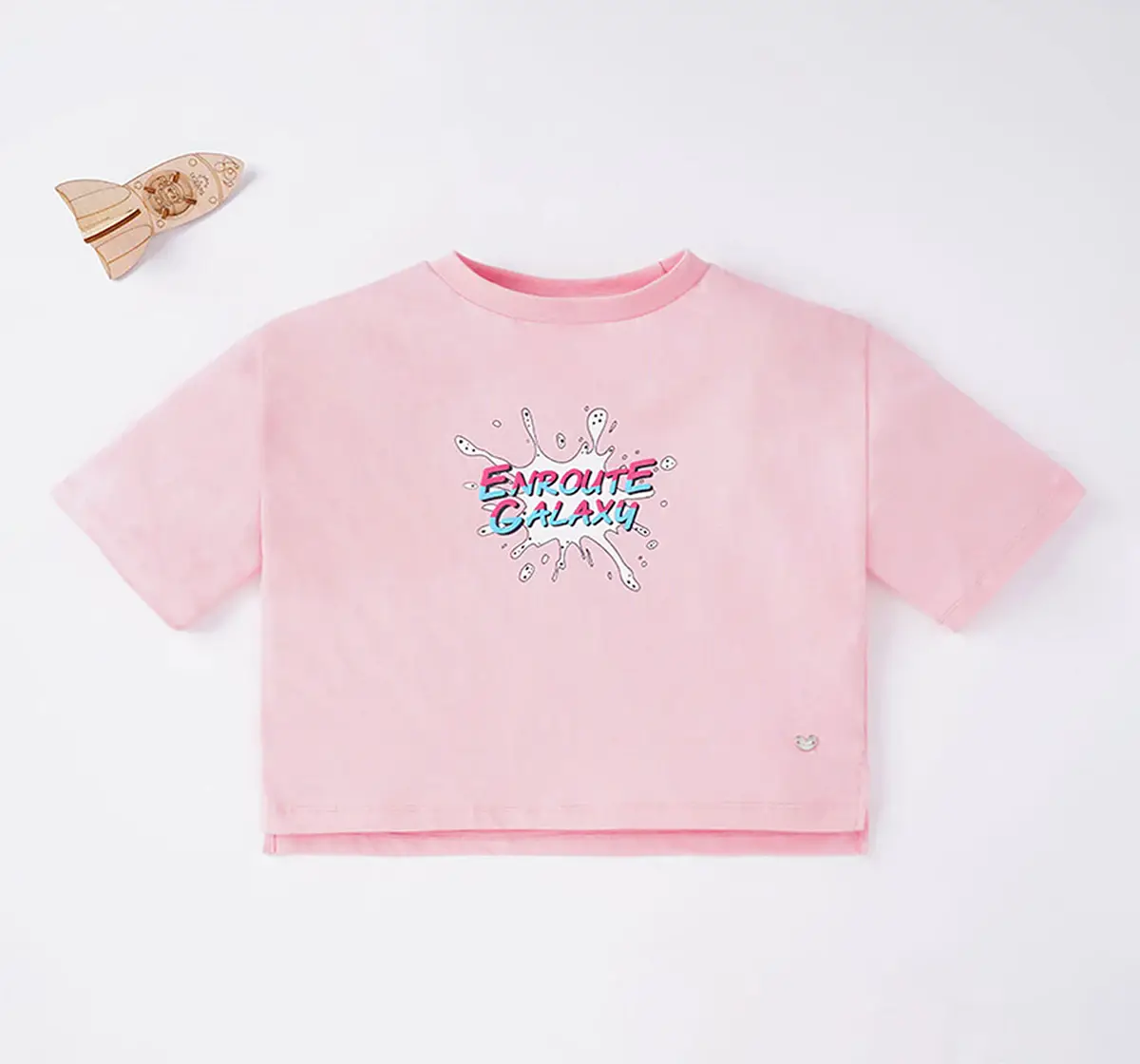 Half Sleeves Boxy Fit Printed T-Shirt