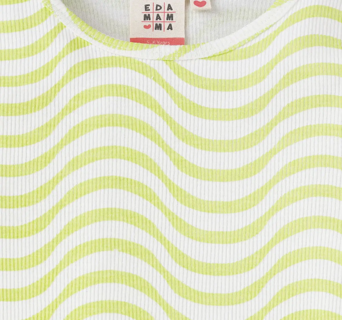 Full Sleeves Marble Effect Ribbed T-Shirt