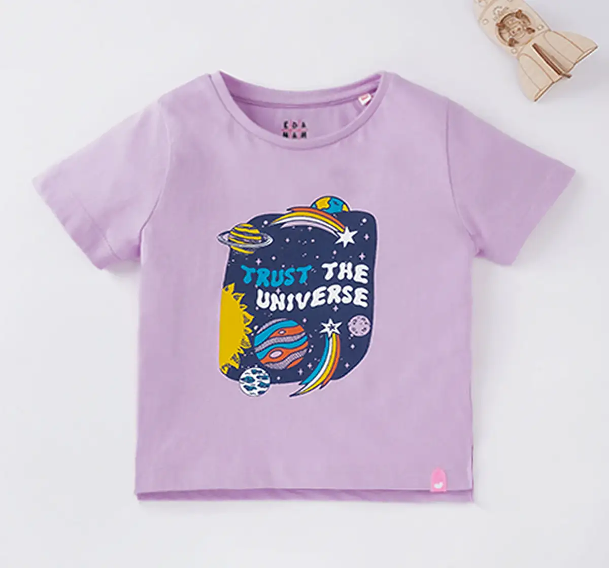 Full Sleeves Crew Neck Printed T-Shirt