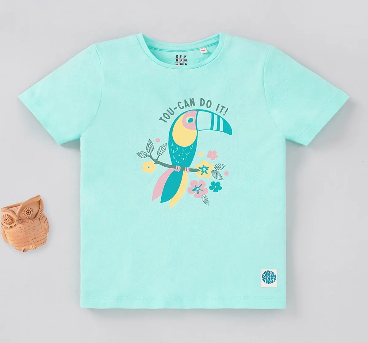 Girls Half Sleeves Printed T-Shirt