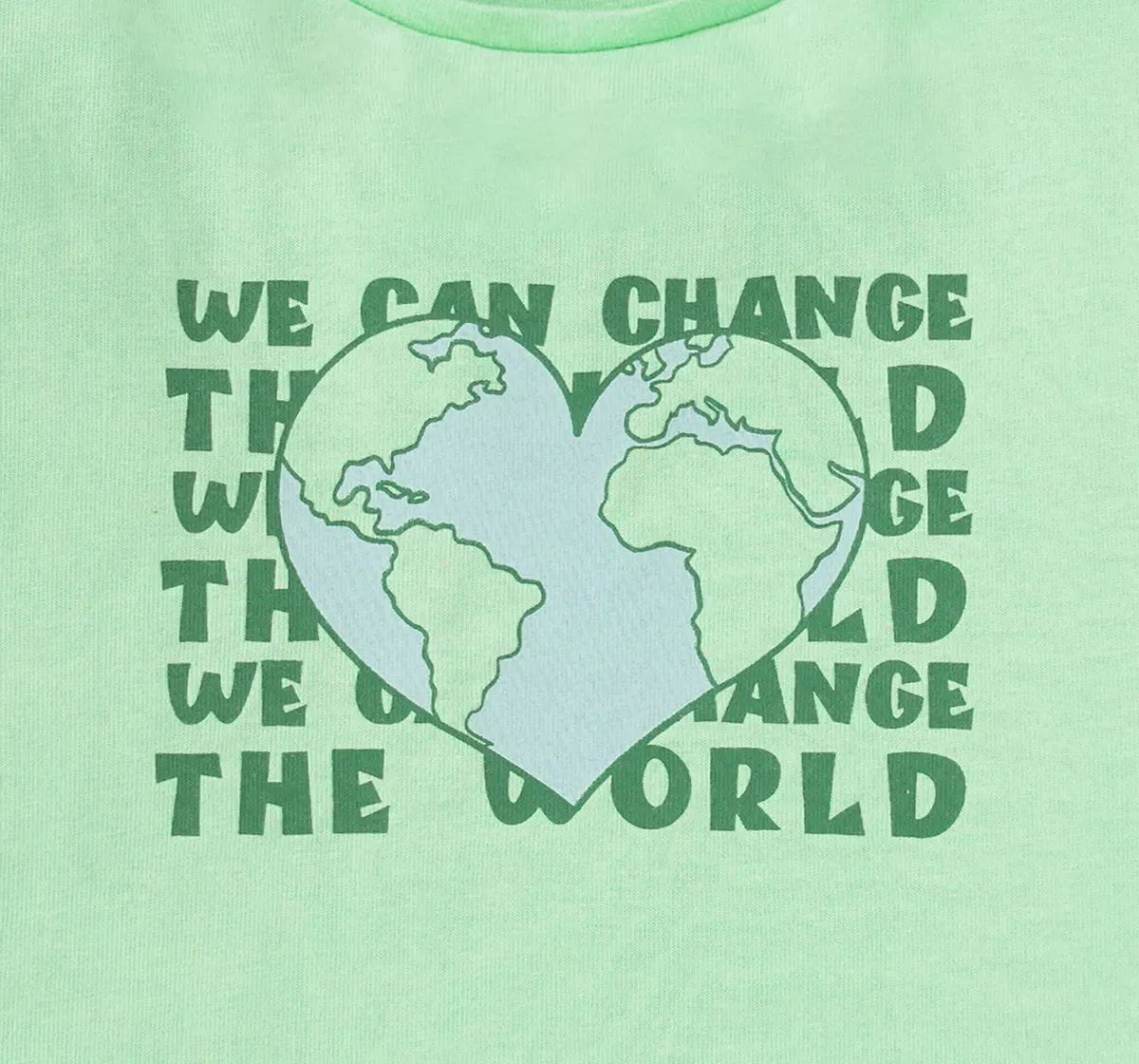 Girls Half Sleeves Printed T-Shirt