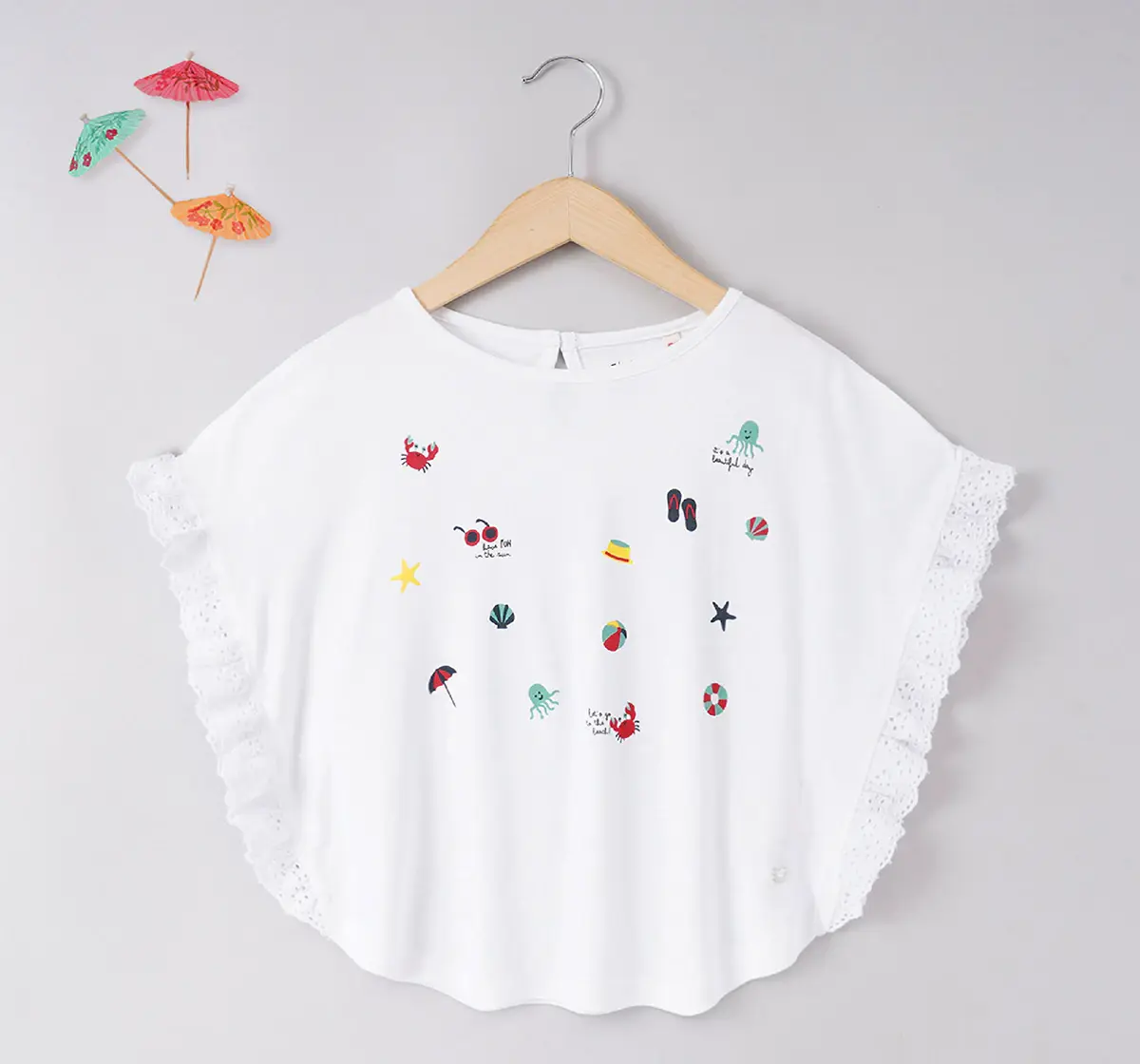 Girls Kimono Sleeve T-shirts